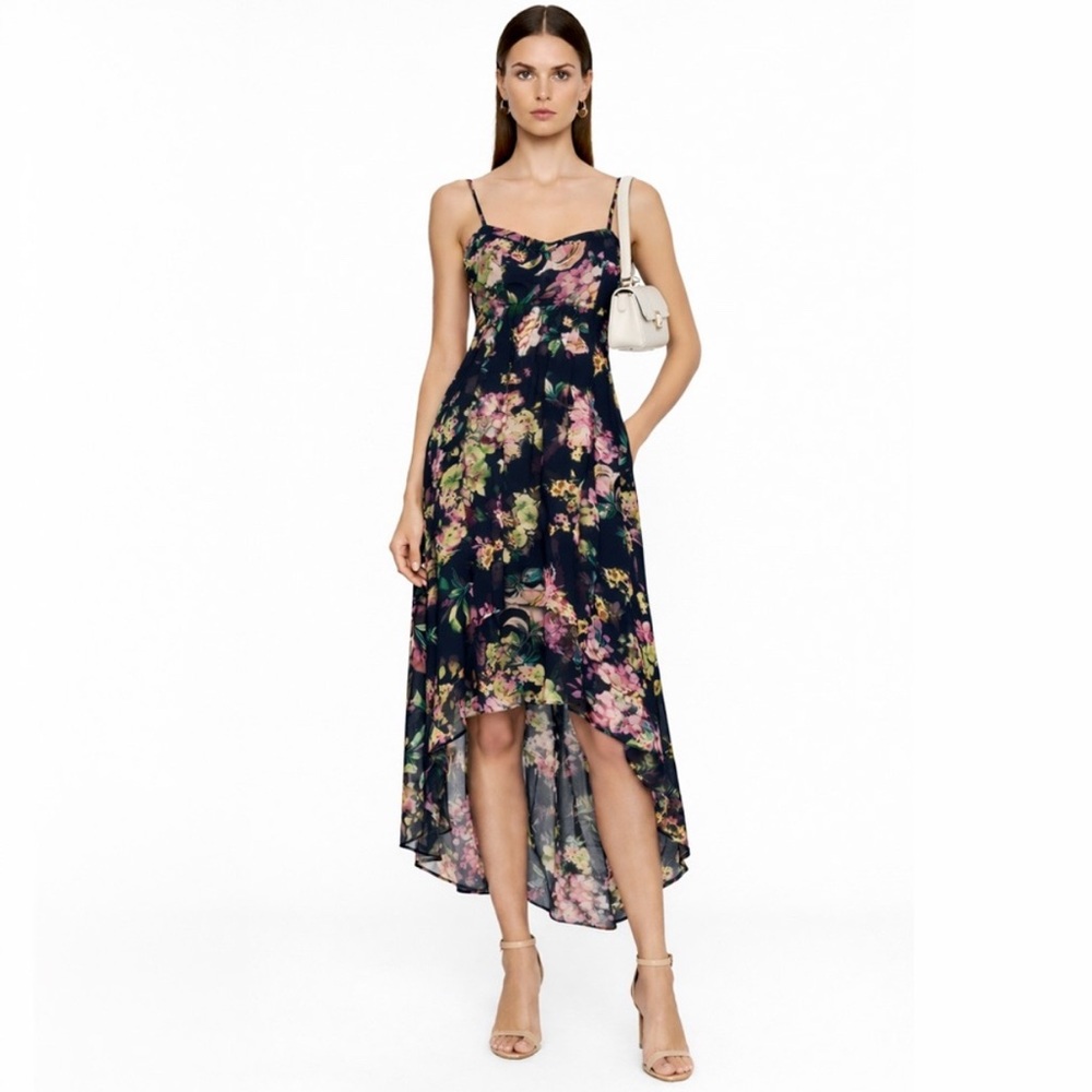 Millau • High-Low Floral Dress